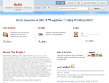 Tablet Screenshot of basia.famula.pl